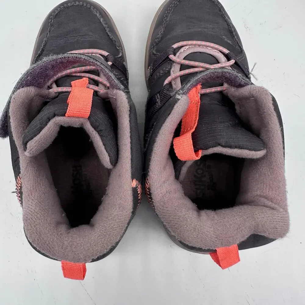 OshKosh B'gosh Camino Purple High Top Velcro Winter Snow Boot Girls Size 11
